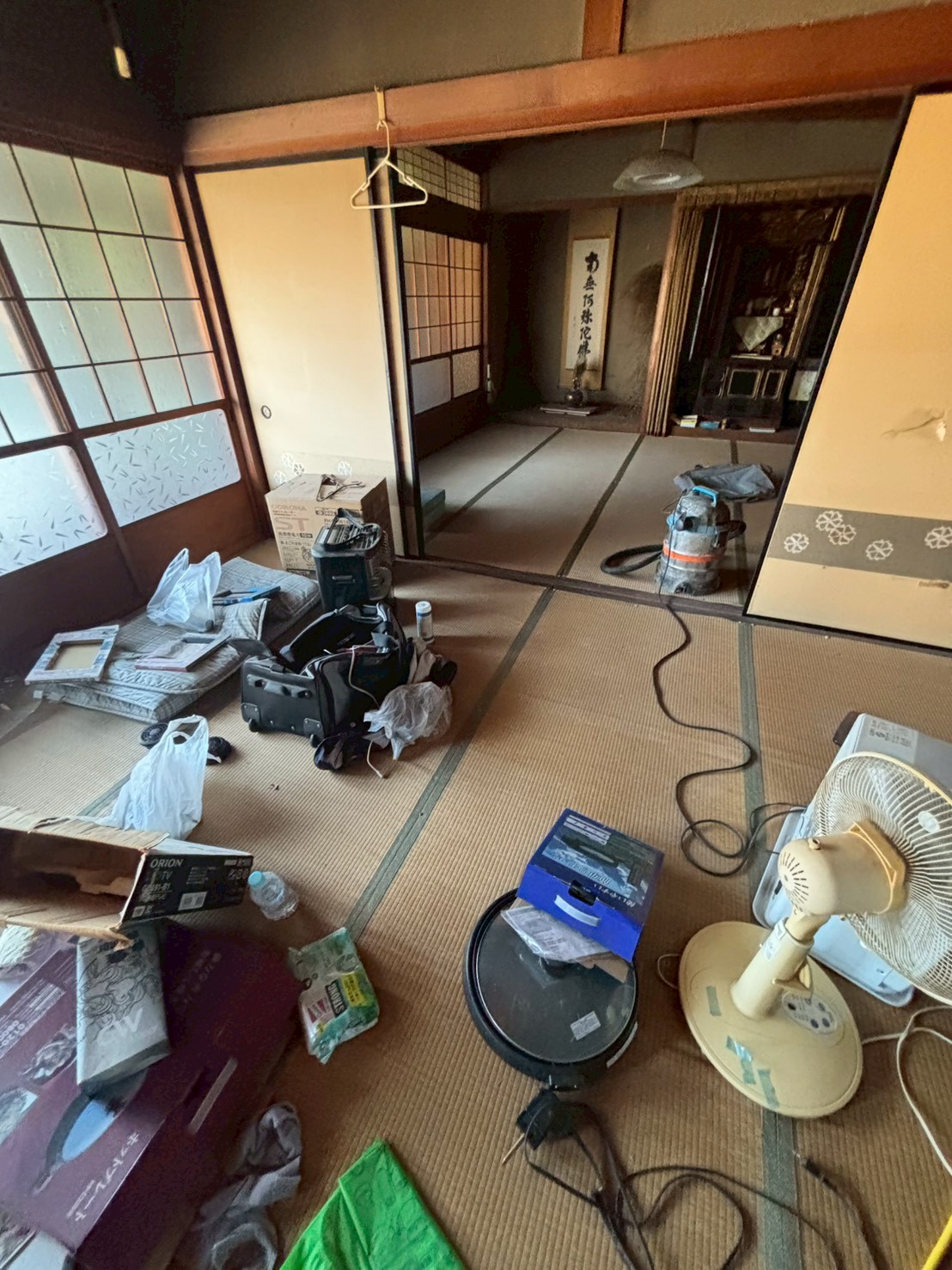 愛知県一宮市 遺品整理・作業前
