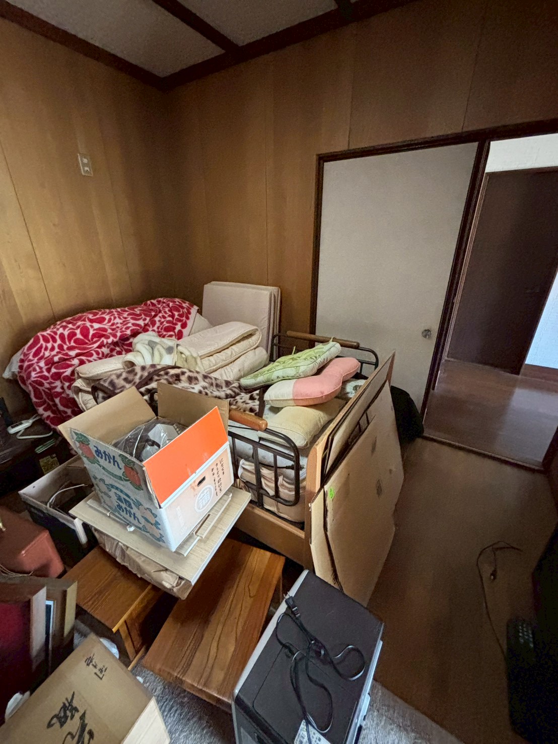 安城市 遺品整理・作業前