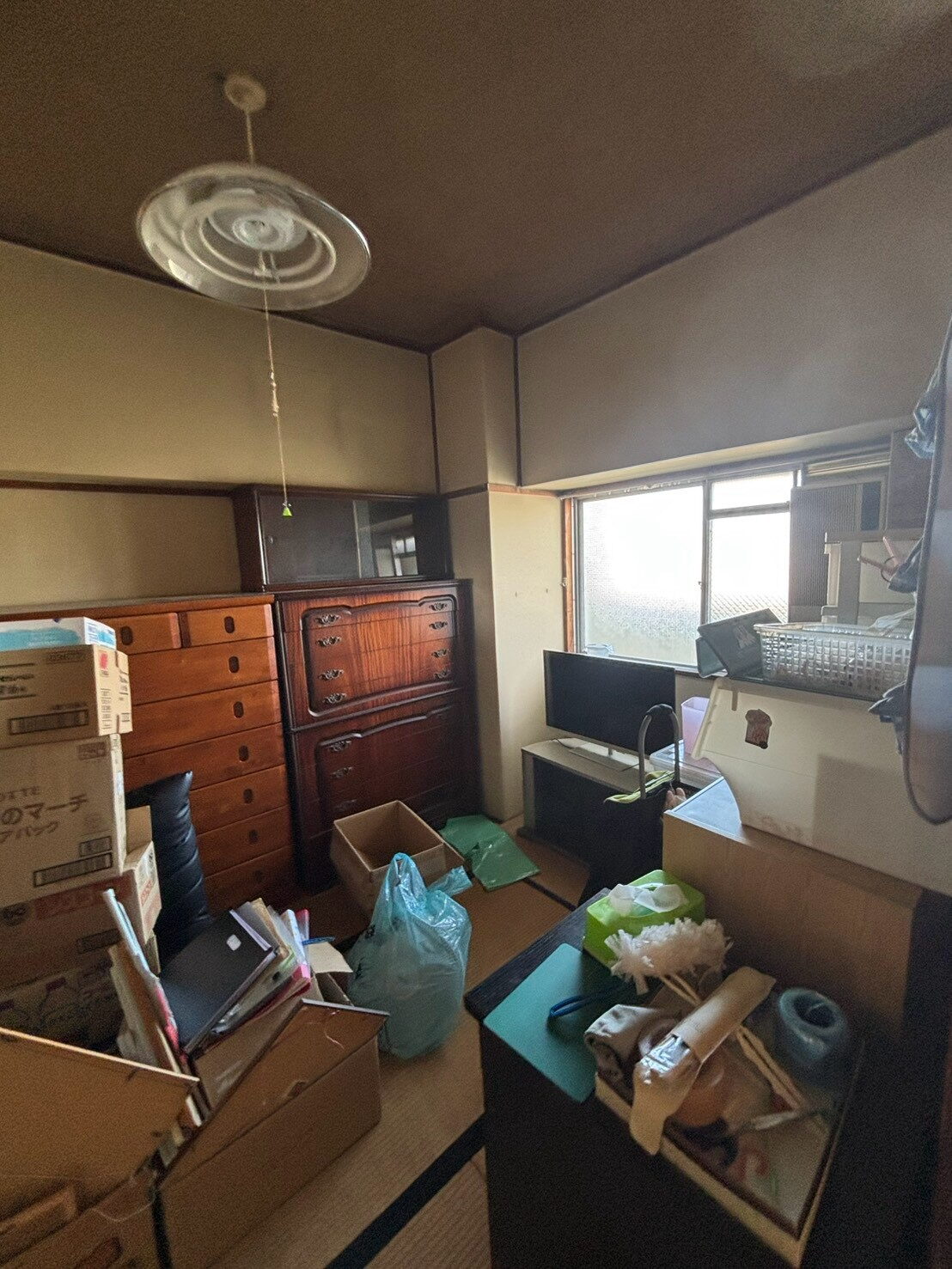 遺品整理：愛知県瀬戸市・作業前