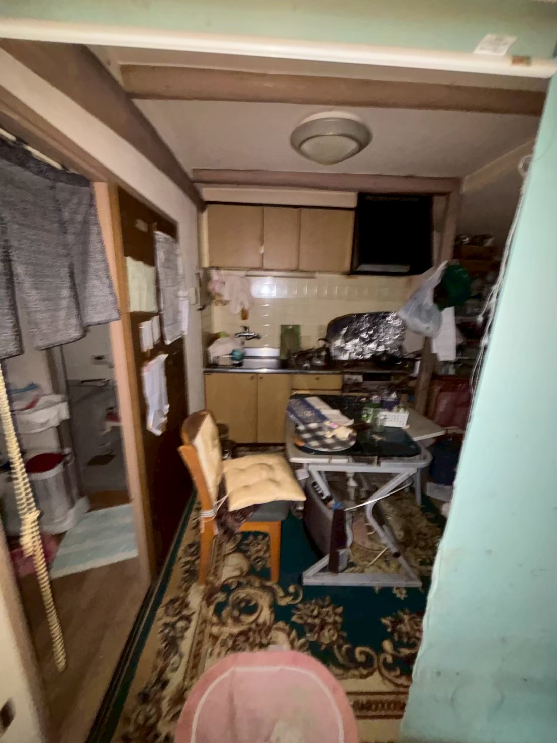 木の伐採、遺品整理　名古屋瑞穂区・作業前