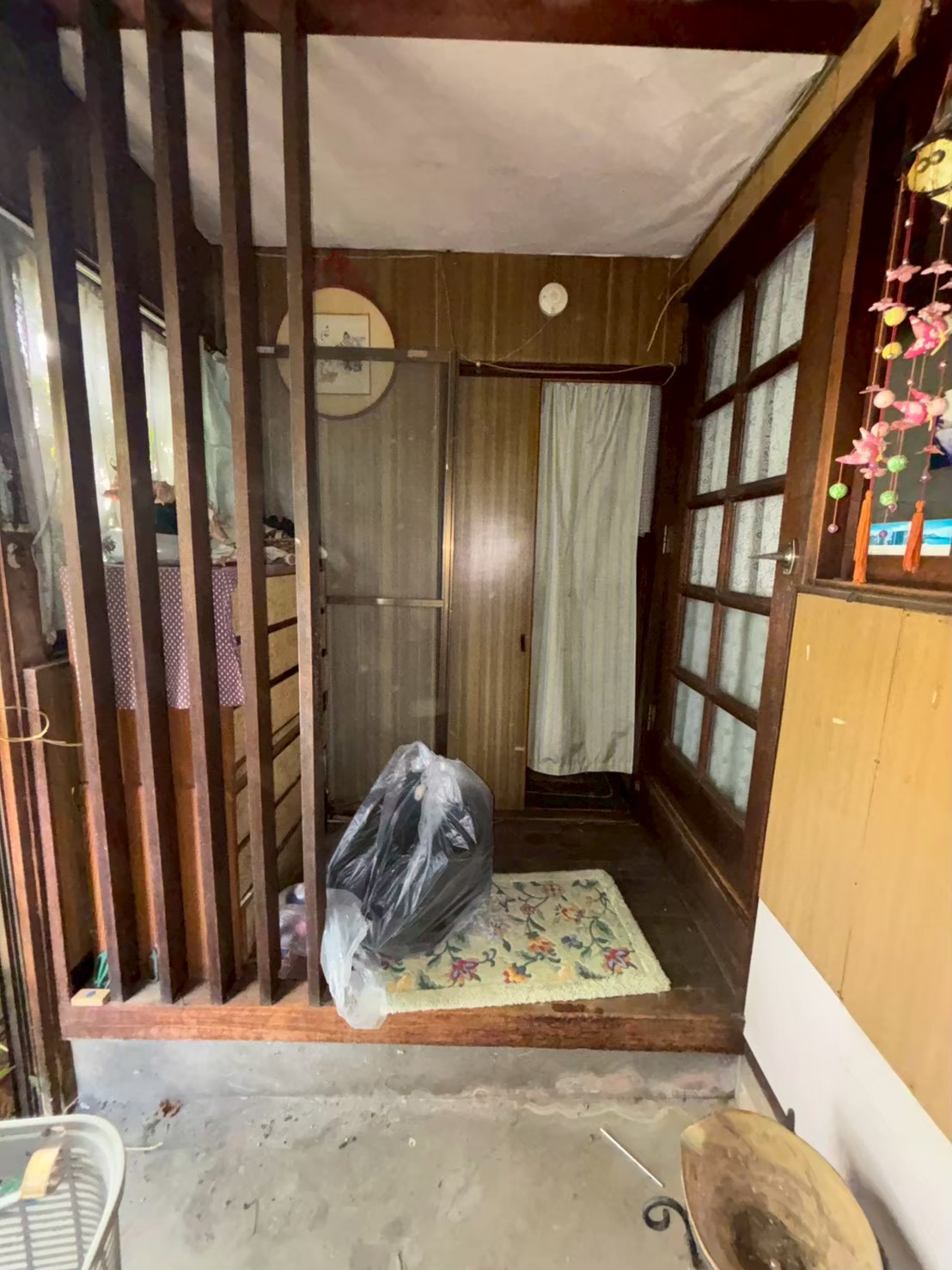 木の伐採、遺品整理　名古屋瑞穂区・作業前