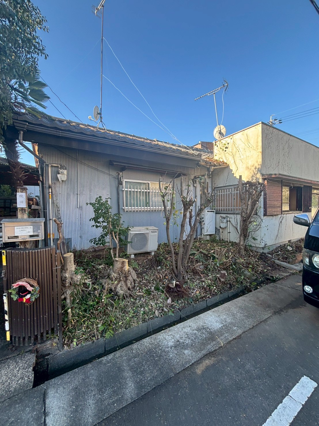 木の伐採、遺品整理　名古屋瑞穂区・作業後