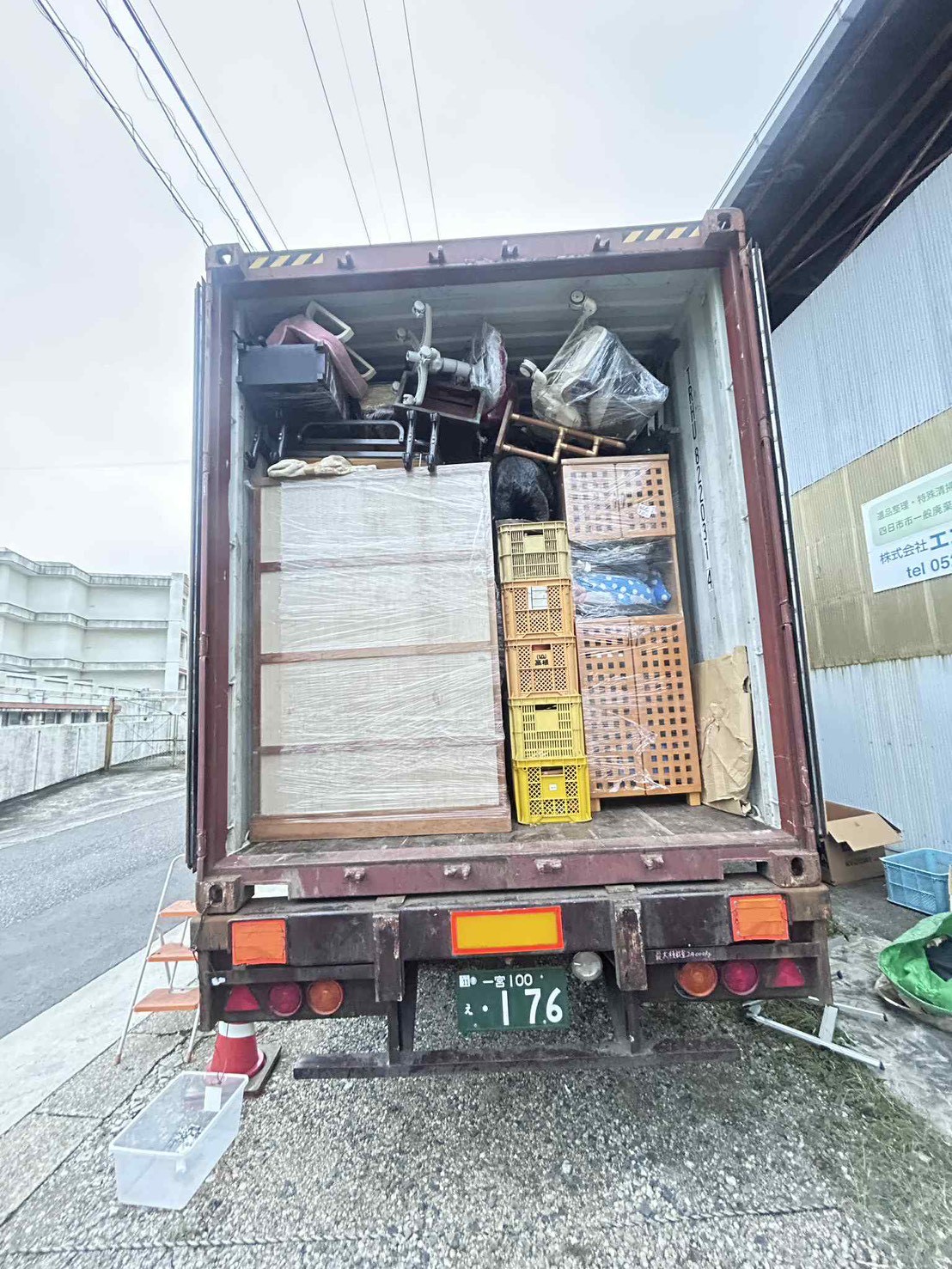 タイへコンテナ輸出