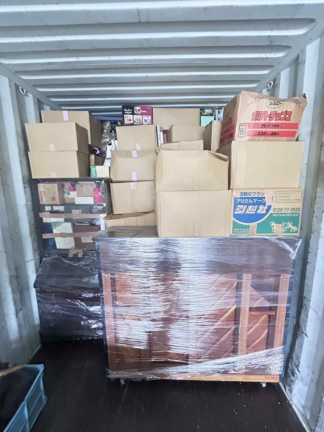 タイへコンテナ輸出