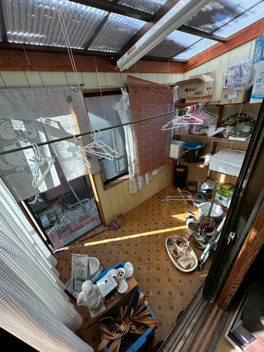 空き家片付け　愛知県西尾市・作業前