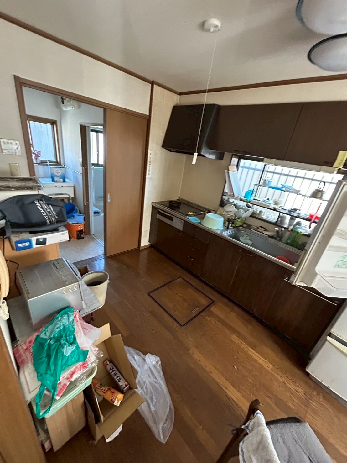 空き家片付け　愛知県西尾市・作業前