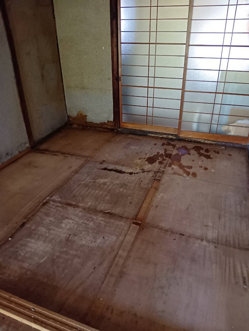 冠水被害の片づけ - 名古屋市守山区・作業後