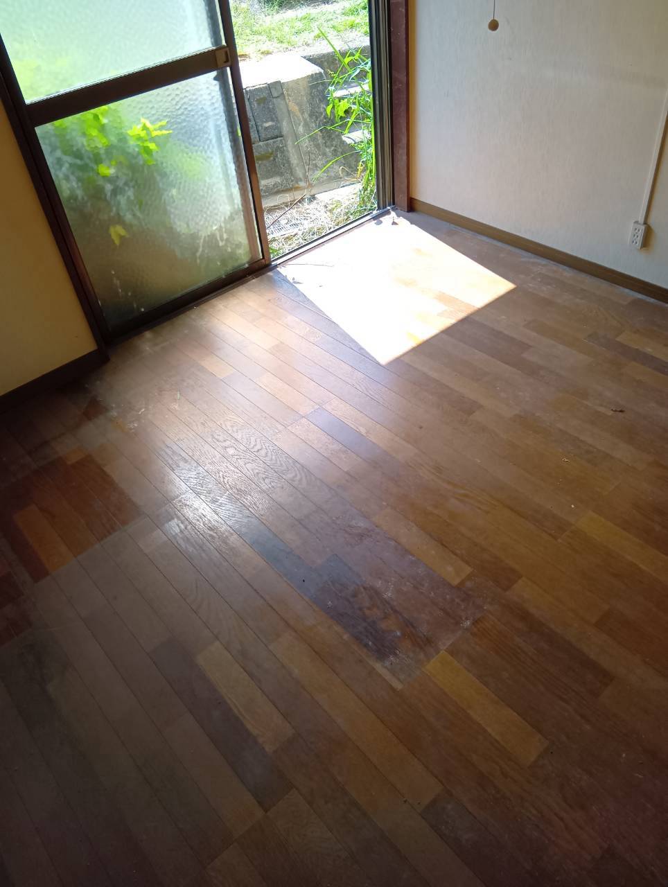 冠水被害の片づけ - 名古屋市守山区・作業後