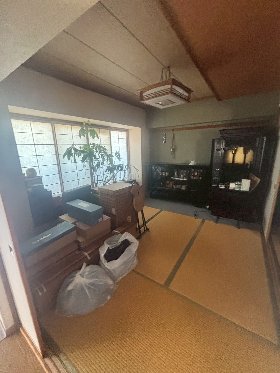 残置物撤去　愛知県知多郡・作業前