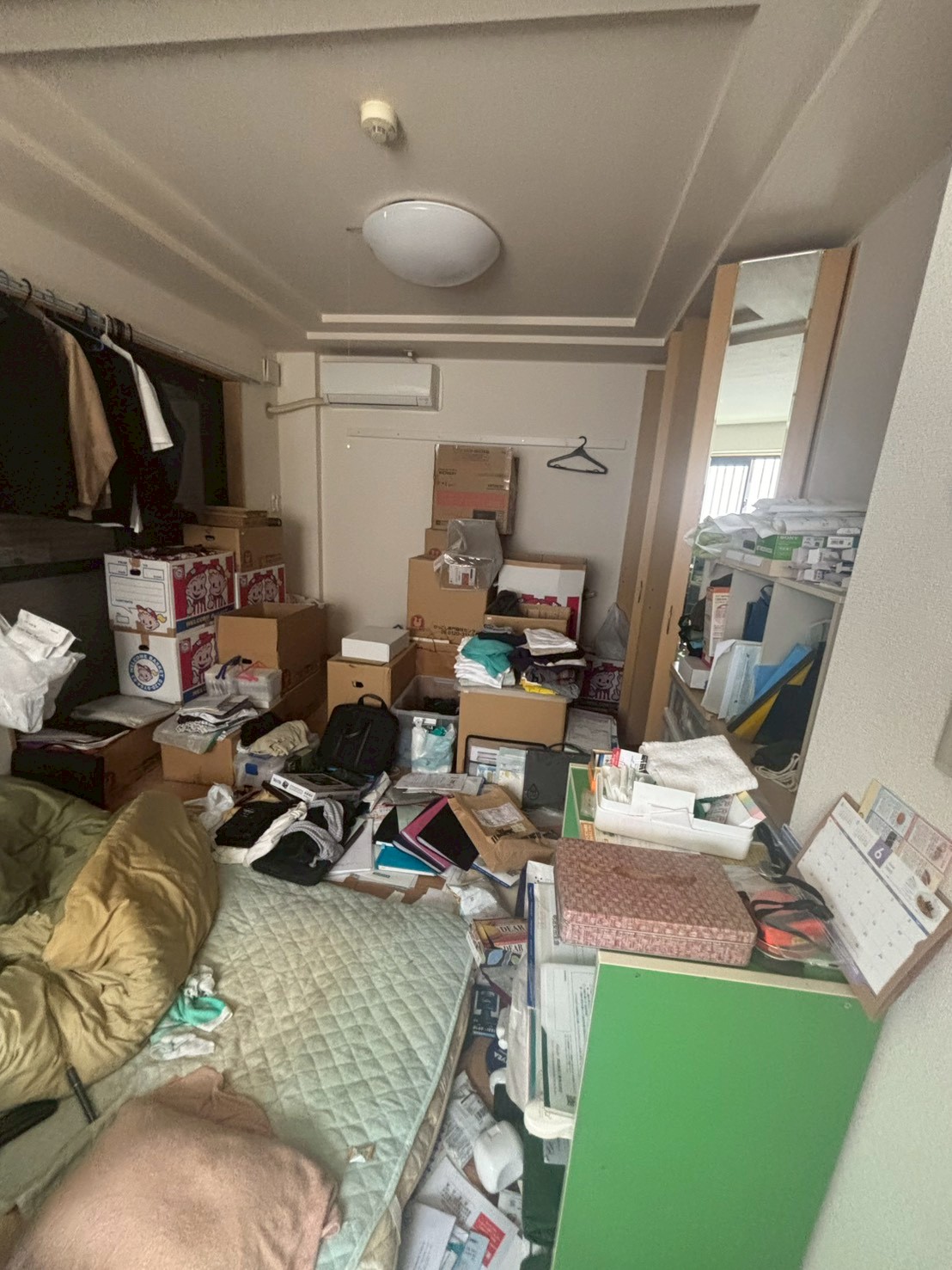 遺品整理　愛知県西尾市・作業前