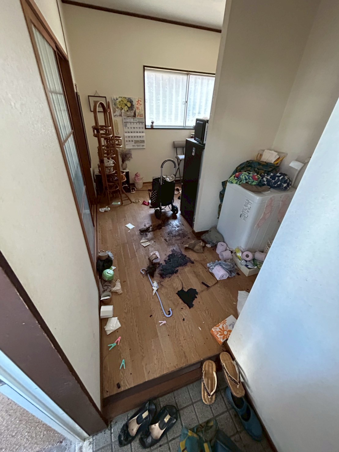 特殊清掃　三重県四日市市・作業前