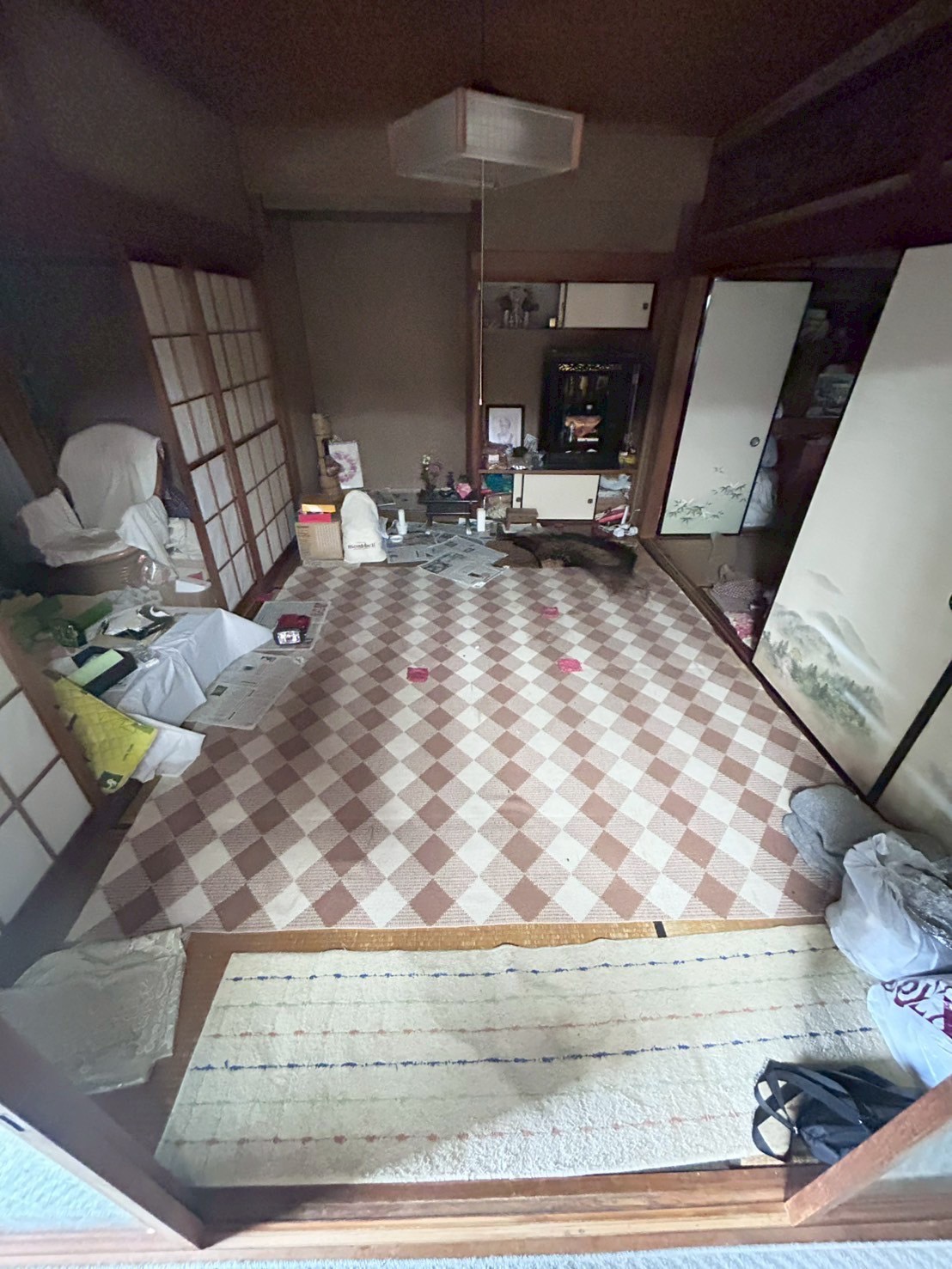 愛知県市江南市 特殊清掃＋遺品整理・作業前
